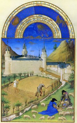 Tres Riches Heures - July - Limbourg Bros