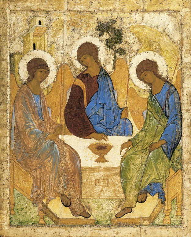 Icon of the Trinity by Andrei Rublev